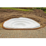 Jezírková geotextilie 200 g/m2 / 2 x 75 m