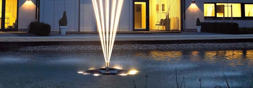 Osvětlení fontán